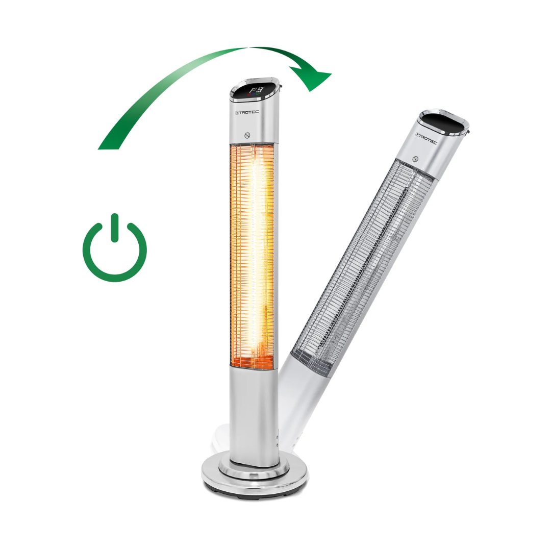 Kolfiber infraröd värmare Trotec IRS 2050 E