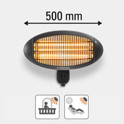 Kvarmin infrarödvärmare Trotec IR 2000 S