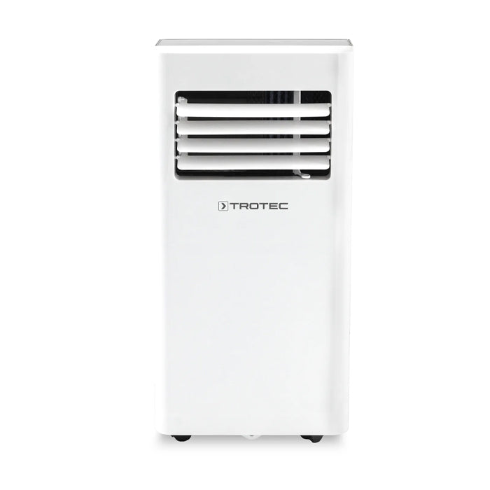 Mobil luftkonditionering Trotec PAC 2600 X och fönstertätning Trotec AirLock 100