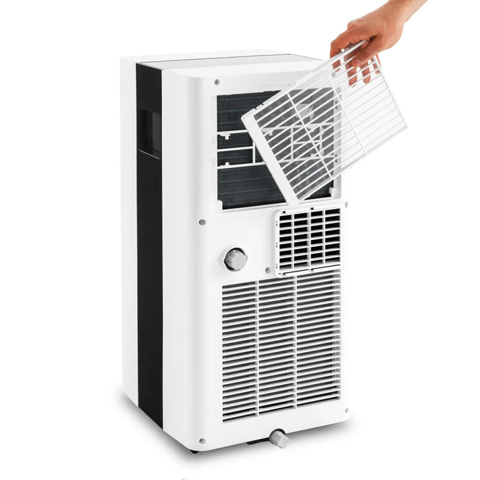 Mobil luftkonditionering Trotec PAC 2600 X och fönstertätning Trotec AirLock 100