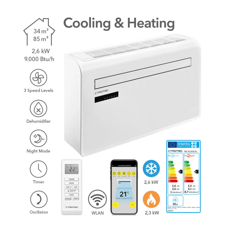 Luftkonditionering Trotec PAC-W 2650 SH