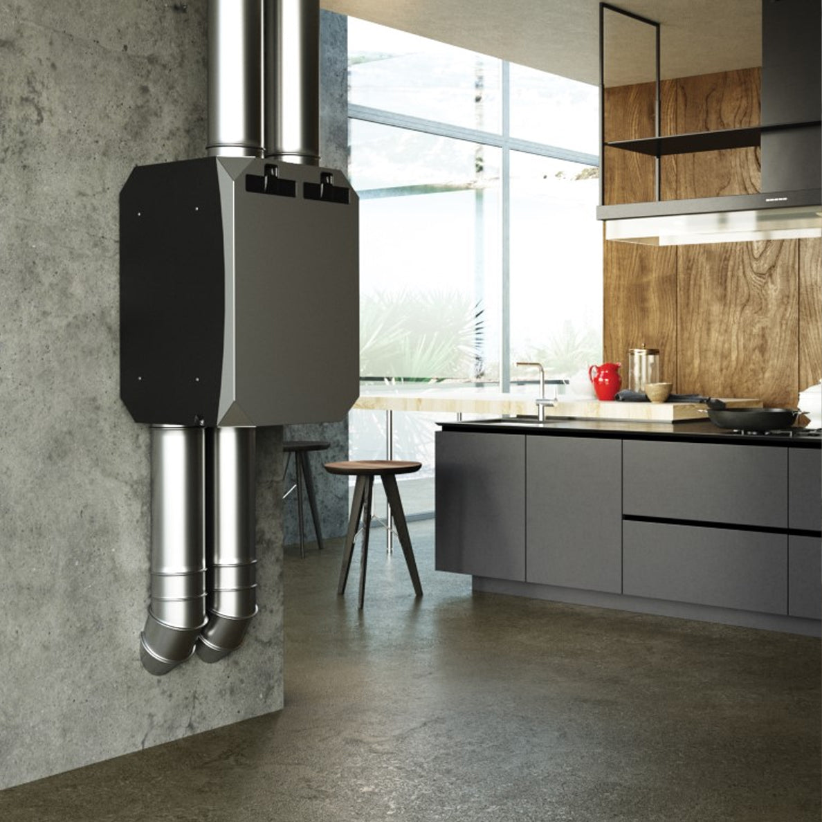 Entalpinis rekuperatorius Notus HV MH