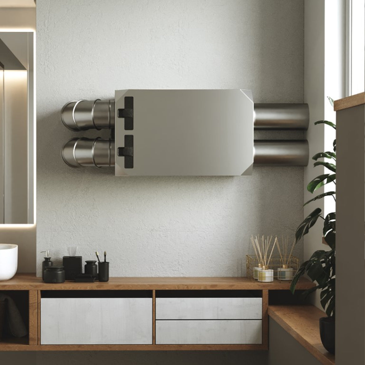 Entalpinis rekuperatorius Notus HV MH