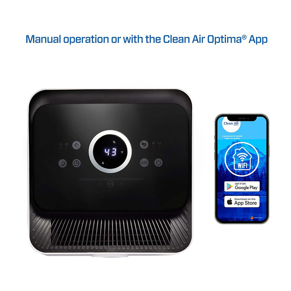 Avfuktare och luftrenare Clean Air CA-704 Smart