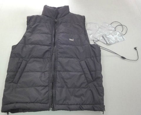 Värmande väst med litiumbatteri