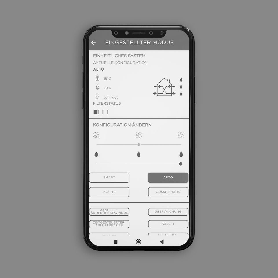 Smart mini rekuperator Ambientika smart