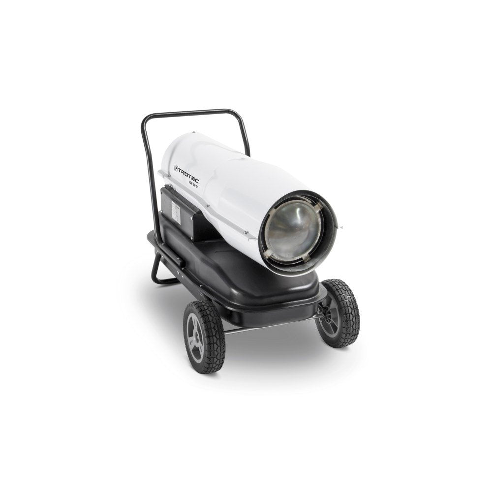 Direktverkande dieselvärmare Trotec IDE 50 D med integrerad termostat och anslutning för extern termostat