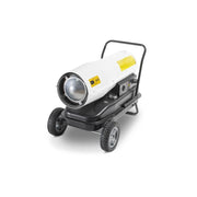 Direktverkande dieselvärmare Trotec IDE 50 D med integrerad termostat och anslutning för extern termostat